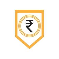 Indian Rupee icon. Indian Rupee sign vector