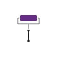 Paint roller icon vector illustration design template