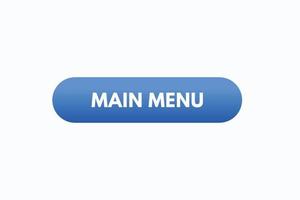 Basic RGBmain menu button vectors.sign label speech bubble main menu vector