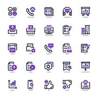 Survey icon pack for your website, mobile, presentation, and logo design. Survey icon mixed line and solid design. Vector graphics illustration and editable stroke.