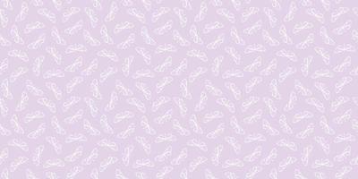 White and purple butterfly pattern, vector background.