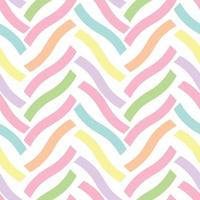 Vector chevron pattern, colorful wiggly lines, geometric abstract background