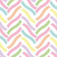 Vector chevron pattern, colorful wiggly lines, geometric abstract background