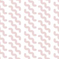 Vector wiggly line pattern, pastel and white geometric abstract background