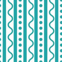 Retro geometric vector pattern, abstract repeat