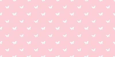 Butterfly repeat pattern vector background.
