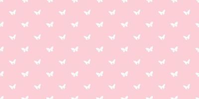 Butterfly repeat pattern vector background.