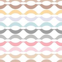 Colorful vintage print, geometric vector pattern, abstract repeat background