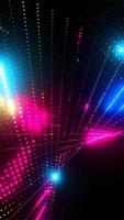 Abstract sparkling animated background. Vertical looped video