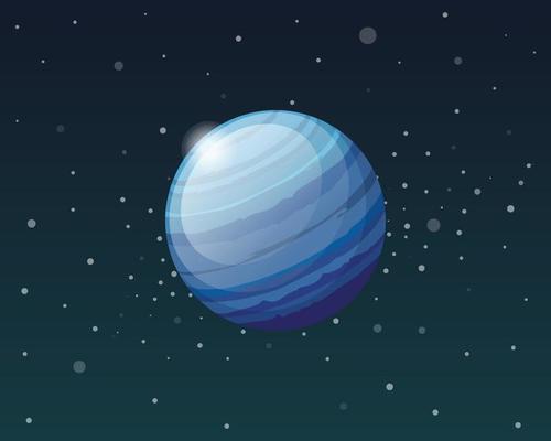 Plants Solar System - Neptune