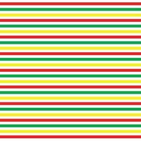 patrón de Navidad geométrico retro simple con línea de color rojo, verde y amarillo. vector