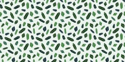 Seamless crystal repeat pattern vector background