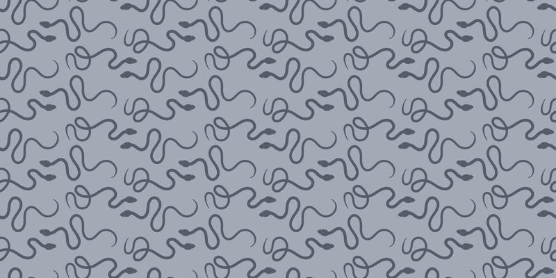 Grey snake seamless repeat pattern background