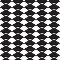 Black and white triangles, geometric vector pattern, abstract repeat background