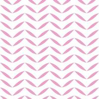 zigzag rosa y blanco, estampado de chevron, patrón vectorial geométrico vector