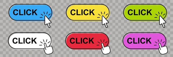 Refresh button and cursor clicking 5567865 Vector Art at Vecteezy