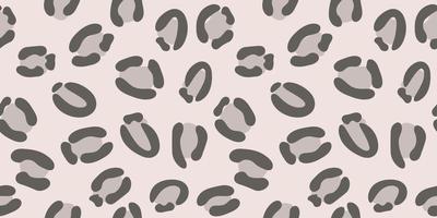 Brown cheetah repeat pattern, animal print seamless repeat. vector