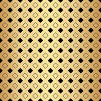 Geometric gold seamless repeat pattern background, gold and black wallpaper. vector