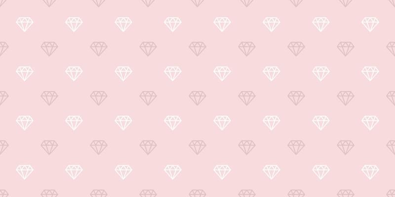 Diamonds seamless repeat pattern vector background