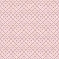 desnudo rosa pastel, patrón de escamas de pez, patrón de repetición simple geométrico vector