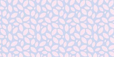 Leaves dots pattern cute pastel vector pattern background