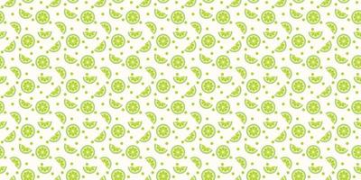 Lime seamless repeat pattern vector background