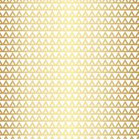 Geometric triangles gold seamless repeat pattern background, gold and white wallpaper. vector