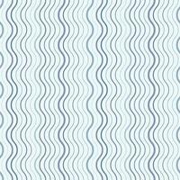 Blue seamless vector pattern with vertical wavy lines