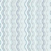 Blue seamless vector pattern with vertical wavy lines