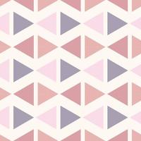 Abstract geometric vector pattern with triangles, seamless repeat pastel background.