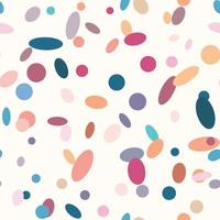 Random scattered shapes, colorful mosaic pattern, abstract stone texture, terrazzo inspired design vector