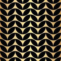 Geometric gold seamless repeat pattern background, gold wallpaper. vector
