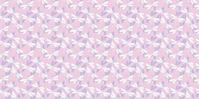 Dragonfly seamless repeat pattern background vector. vector