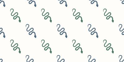 Snake repeat pattern design, vector background