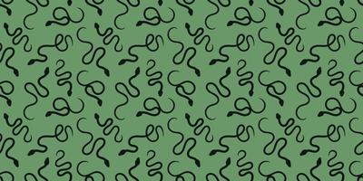 Snake repeat pattern design, vector background