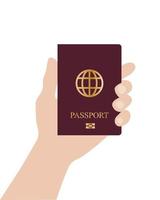Passport vector illustration