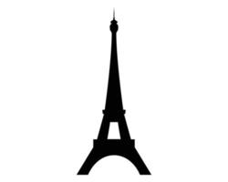 Ilustración de vector de torre eiffel