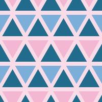 Abstract geometric vector pattern with triangles, seamless repeat background.