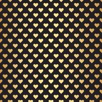 Geometric gold seamless repeat pattern background, gold and black wallpaper. vector