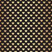 Geometric gold seamless repeat pattern background, gold and black wallpaper. vector