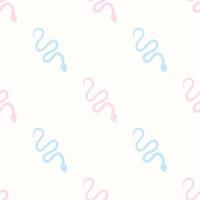 Sneak seamless repeat pattern design vector
