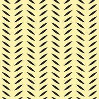 Yellow and black print, geometric vector pattern, abstract repeat background