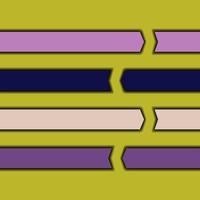 Abstract vector lines and arrows with shadows. Colorful template for advertising brochure.