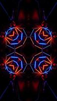 The concept of future energy reactors. on a science or technology theme. Kaleidoscope Vertical looped video