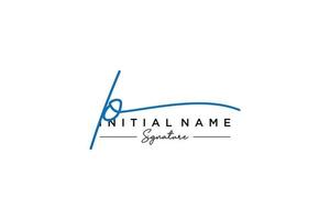 Initial IO signature logo template vector. Hand drawn Calligraphy lettering Vector illustration.