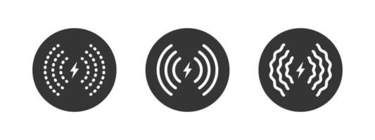 Wireless charger. Wireless charger icon concept. Phone charge simple sign. Vector illustration