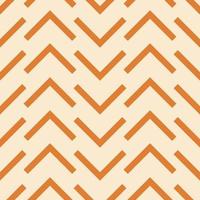 Geometric chevron vector pattern, brown and orange abstract background