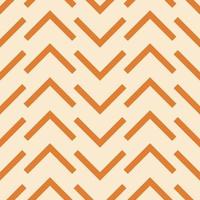 Geometric chevron vector pattern, brown and orange abstract background