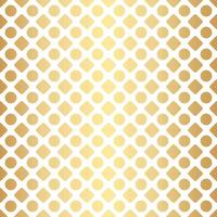 Geometric gold seamless repeat pattern background, gold and white wallpaper. vector