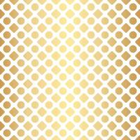 Geometric gold seamless repeat pattern background, gold and white wallpaper. vector